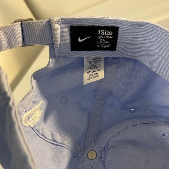 Nike Light Blueish Lavender Just Do It Cap with White Embroidery OS - Picture 6 of 7